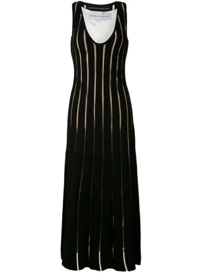 Gloria Coelho Knitted Maxi Dress In Black