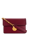 Versace V-adiona Shoulder Bag In Red