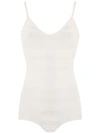 Andrea Bogosian Pencil Knit Body In White