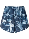 Lygia & Nanny Lee Printed Shorts In Blue