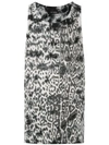 Àlg + Olympikus Animal Print Vest In Grey