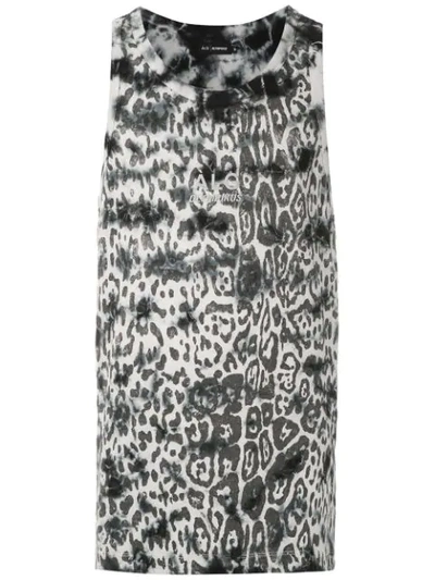 Àlg + Olympikus Animal Print Vest In Grey