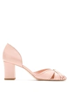 Sarah Chofakian Sarah Leather Pumps In Pink