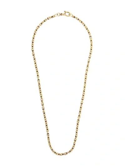 John Varvatos Double Round Chain Necklace In Gold