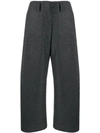 Lemaire Wide Leg Trousers In 968 Grey