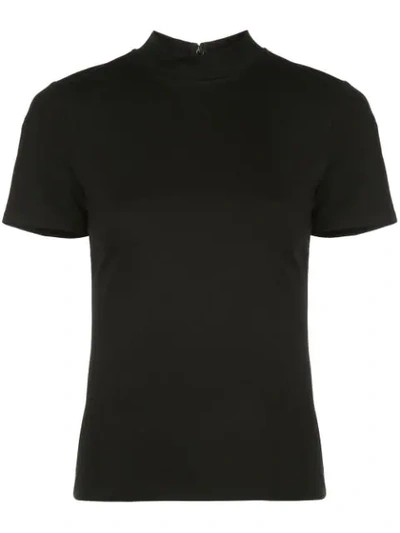 Alexis Stretch Fit T-shirt In Black