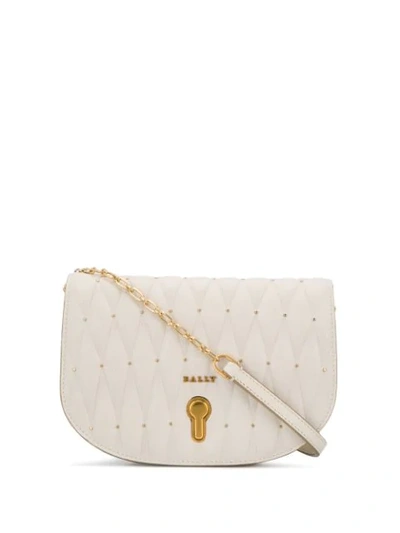 Bally Clayn Quilted Minibag In White