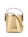 Nico Giani Adenia Bucket Bag In Gold