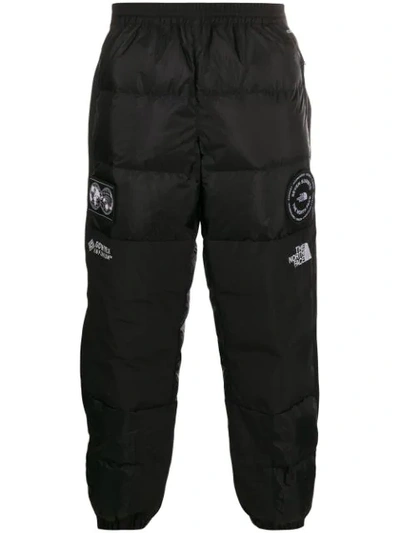 The North Face Logo Padded Trousers In Black