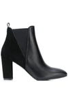 Albano Slip-on Ankle Boots In Black