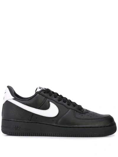 Nike Air Force 1 Trainers In Black