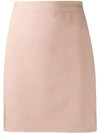 Loulou High-waisted Skirt In Pink