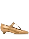 Laurence Dacade Vroni Pumps In Gold