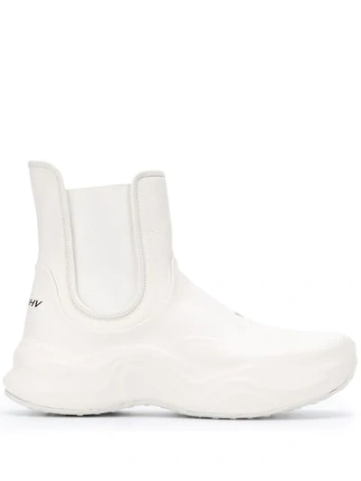 Misbhv Youth Core High Moon Boots In White