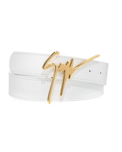 zanotti white and gold