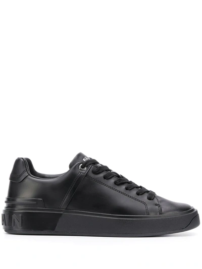 Balmain Klassische Sneakers In Black
