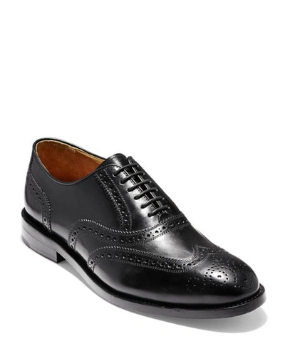 Cole Haan Men's Kneeland Brogue Cap-toe Oxfords In Black