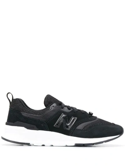 New Balance 997 Sneakers In Black Tech/synthetic