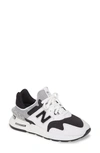 New Balance 997 Sneakers In White Tech/synthetic In White/black