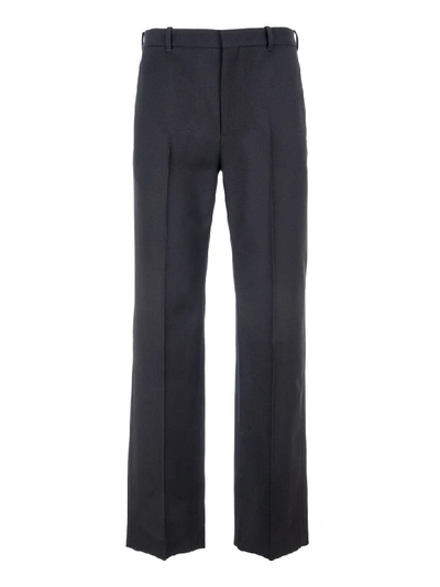 Balenciaga Tailored Wool Pants In Black