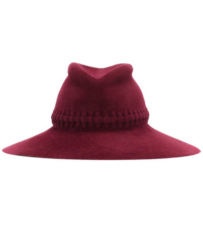 Lola Hats Mytheresa独家发售——fretwork Redux毛毡帽