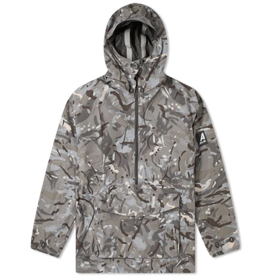 Ark Air Waterproof Hooded Mammoth Jacket In Grey