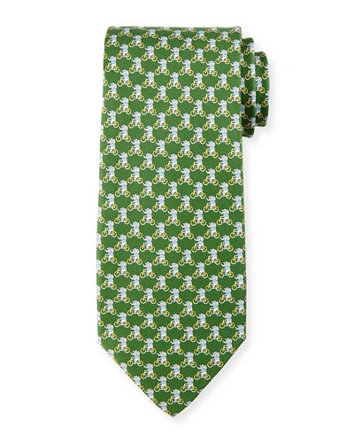 ferragamo tie elephant