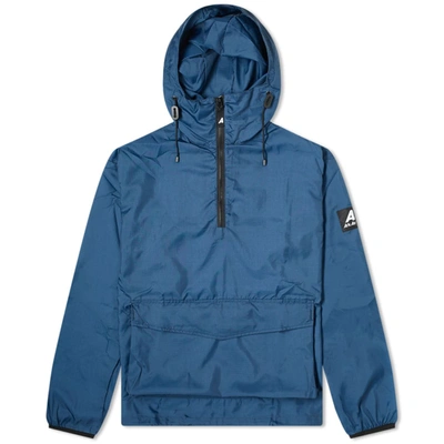 Ark Air Stowaway Jacket In Blue