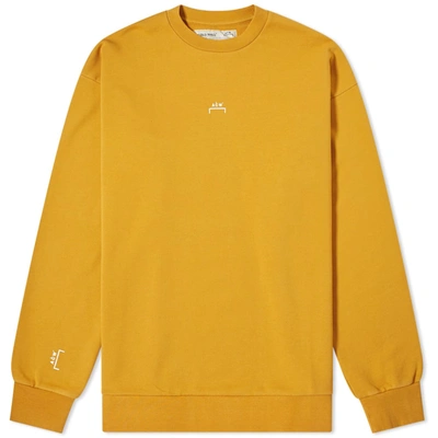 A-cold-wall* Software Crew Sweat In Yellow