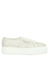 Superga Sneakers In Gold