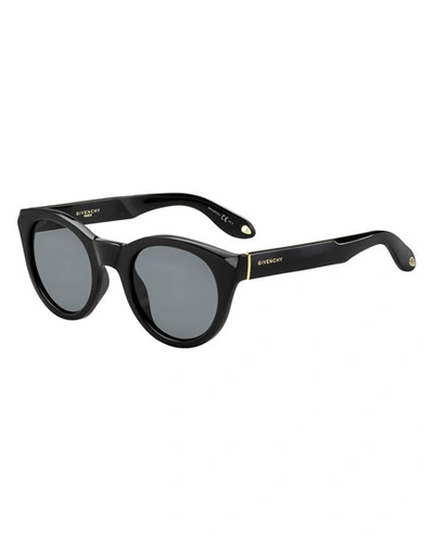 Givenchy Rounded Square Sunglasses, Black