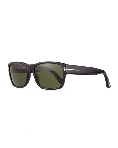 Tom Ford Mason Shiny Sunglasses, Black