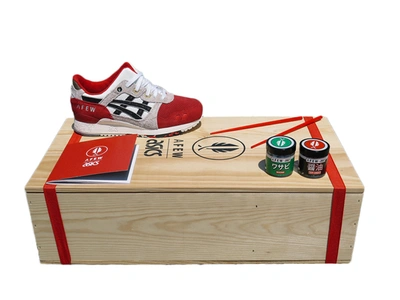 Pre-owned Asics Gel-lyte Iii Afew Koi (special Box) In Red/black-white |  ModeSens