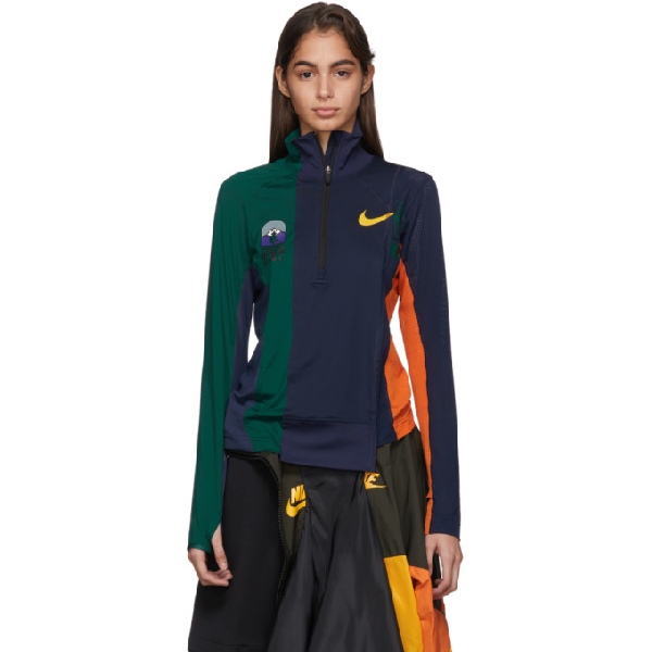 half zip running jacket