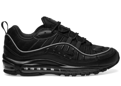 Pre-owned Nike Air Max 98 Black Off Noir (women's) In Black/off Noir-black
