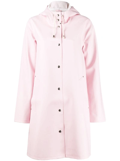 Stutterheim Mosebacke Raincoat In Pale Lilac