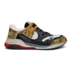 Gucci Men's Ultrapace Mixed-material Sneakers In Multi
