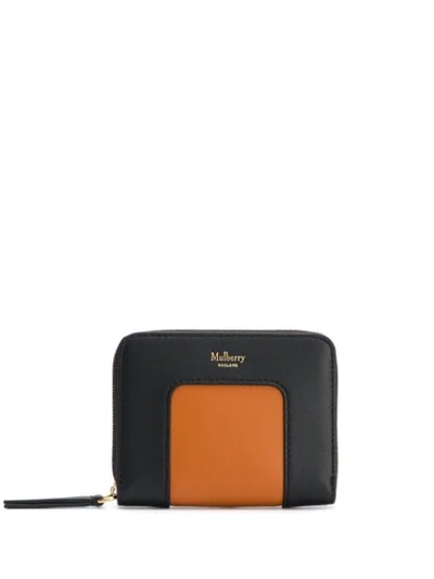 Mulberry Compact Wallet In Black