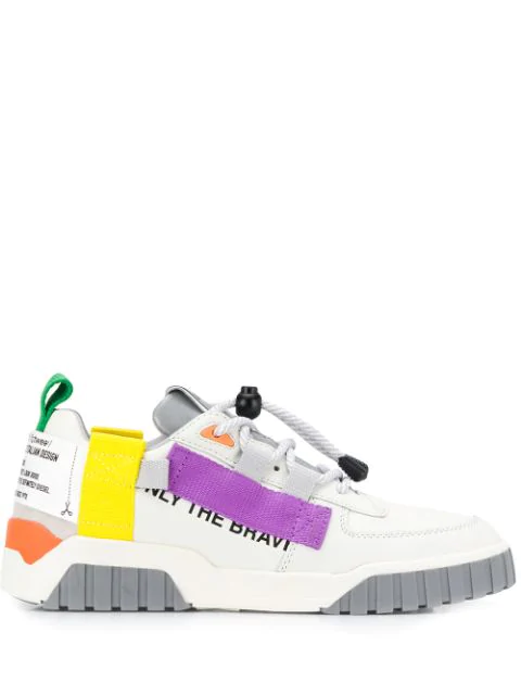 colour block sneakers