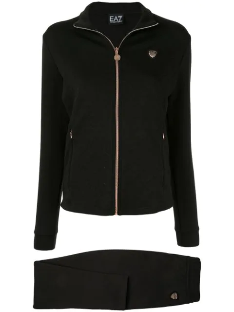 black armani tracksuit