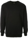 N°21 Logo Embossed Sweatshirt In Black
