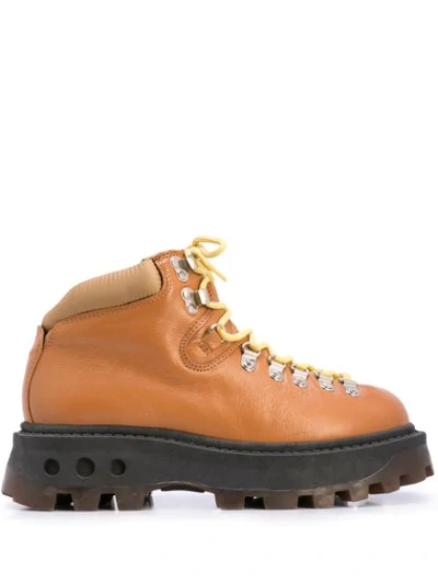 Simon Miller High Tracker Boots In Brown