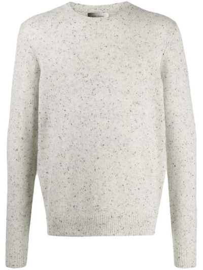 Isabel Marant Clintay Knitted Jumper In Grey