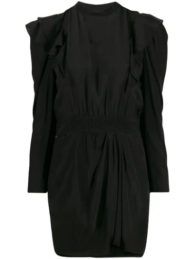 Isabel Marant Étoile Yoana Mini Dress In Black