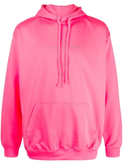 Famt Come As You Are Hoodie In Pink
