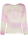 Collina Strada Tie Dye Print T-shirt In Pink