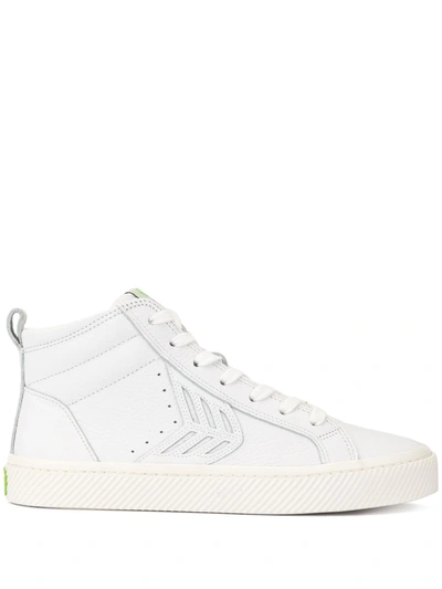 Cariuma Catiba High-top Leather Sneakers In White