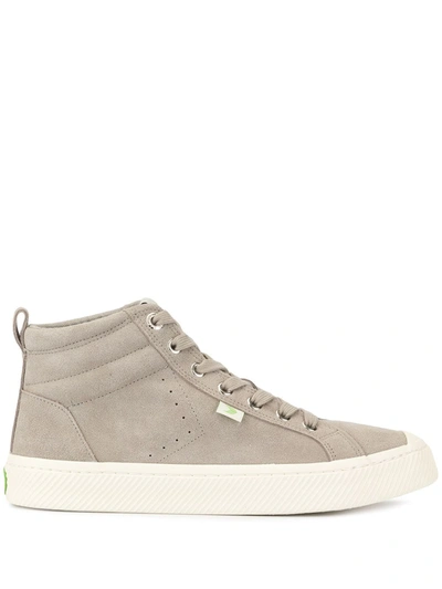 Cariuma Oca Suede High-top Trainers In Grey