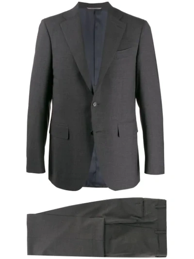 Canali Two-piece Suit In Grey