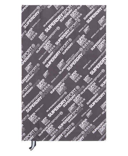 Superdry Sports Microfibre Towel In Grey | ModeSens